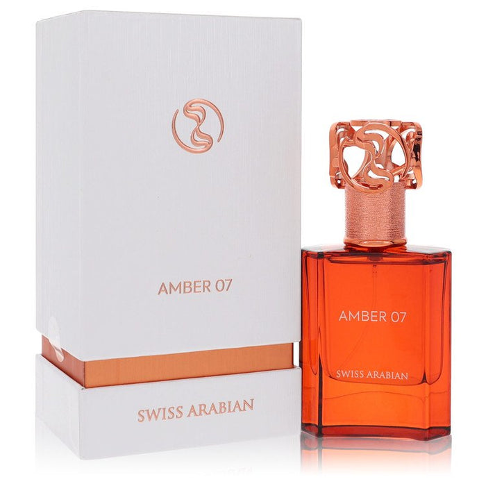 Swiss Arabian Amber 07 by Swiss Arabian Eau De Parfum Spray (Unisex) 1.7 oz for Men by Avera Group