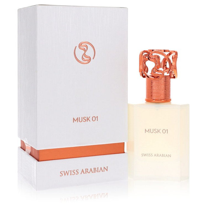 Swiss Arabian Musk 01 by Swiss Arabian Eau De Parfum Spray (Unisex) 1.7 oz for Men by Avera Group