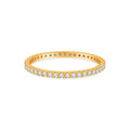 Sydney 14K Gold and Diamond Eternity Ring by Christina Greene