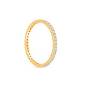Sydney 14K Gold and Diamond Eternity Ring by Christina Greene
