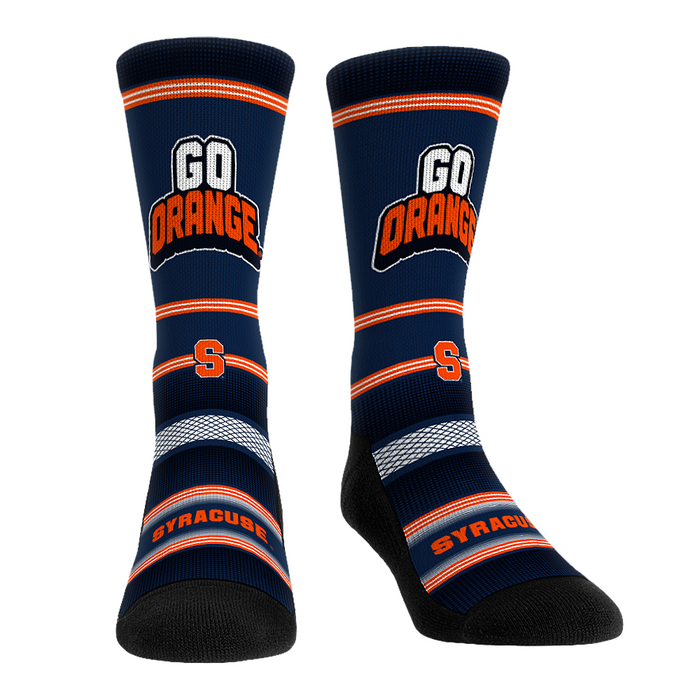 Syracuse Orange - Team Slogan by Rock 'Em Socks