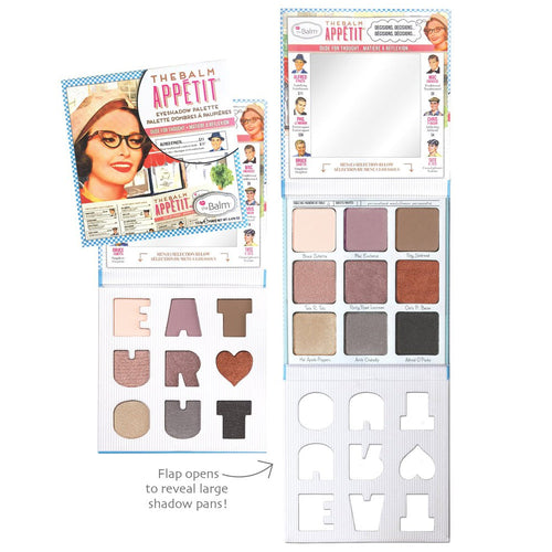theBalm Appétit Eyeshadow Palette - 9 Shades by Avera Group