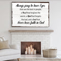 Always Pray To Have Eyes Sign II by Tailored Canvases