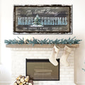 Merry Christmas Sign by Tailored Canvases