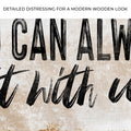 You Can Totally Sit With Us Sign II by Tailored Canvases