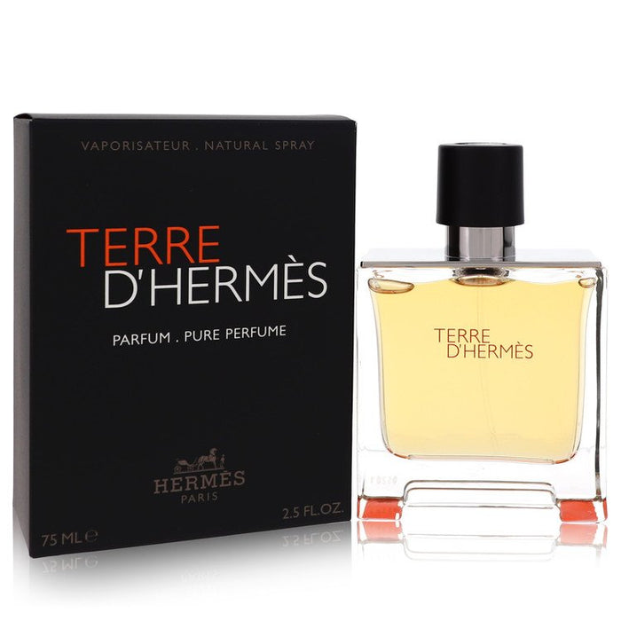 Terre D'Hermes by Hermes Pure Pefume Spray 2.5 oz for Men by Avera Group