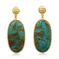 Large Drop Earrings by Christina Greene