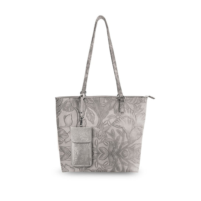 Floral Tote W/Crossbody by SaveTheGirls