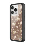 Brown Floral iPhone Case by Wildflower Cases
