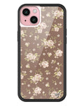 Brown Floral iPhone Case by Wildflower Cases