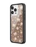 Brown Floral iPhone Case by Wildflower Cases