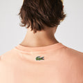 Lacoste Men’s Crew Neck Print Lettering Cotton T-shirt by I-Max Fashions