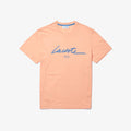 Lacoste Men’s Crew Neck Print Lettering Cotton T-shirt by I-Max Fashions