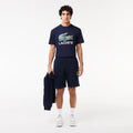 Lacoste Men's Cotton Jersey Signature Print T-Shirt by I-Max Fashions