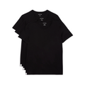 Lacoste Men's 3-Pack V-Neck Cotton Regular Fit Undershirt by I-Max Fashions