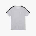 Lacoste Men's Crew Neck Crocodile Bands T-Shirt by I-Max Fashions
