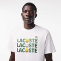 Lacoste Men's Heavy Cotton Tennis Ball Print T-Shirt by I-Max Fashions