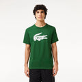 Lacoste Men's Sport Ultra-Dry Croc Print T-Shirt by I-Max Fashions