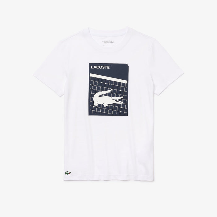 Lacoste Men's SPORT 3D Print Breathable T-shirt by I-Max Fashions
