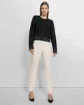 Theory Relaxed Cardigan in Cotton Chainette by Vanessa Jane