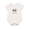 graphic bodysuit | tis the season by Finn + Emma