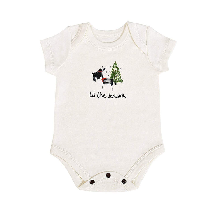graphic bodysuit | tis the season by Finn + Emma