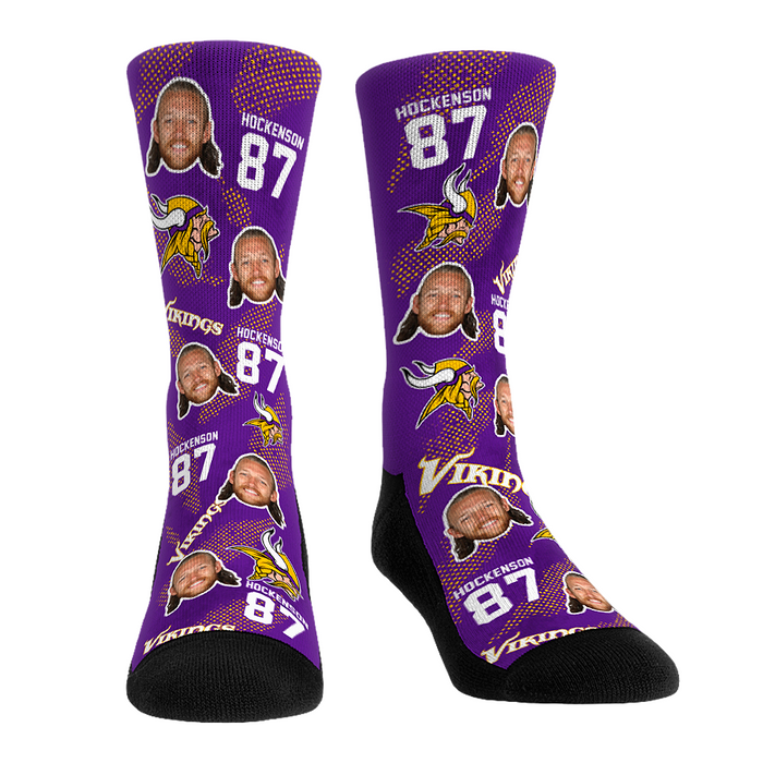 TJ Hockenson - Minnesota Vikings - Football Guy by Rock 'Em Socks