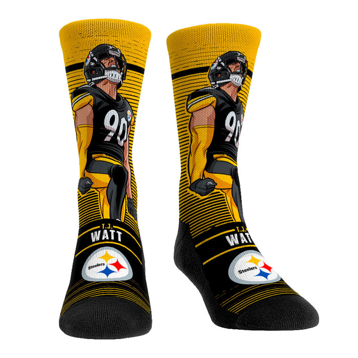 T.J. Watt - Pittsburgh Steelers - Big Shot by Rock 'Em Socks