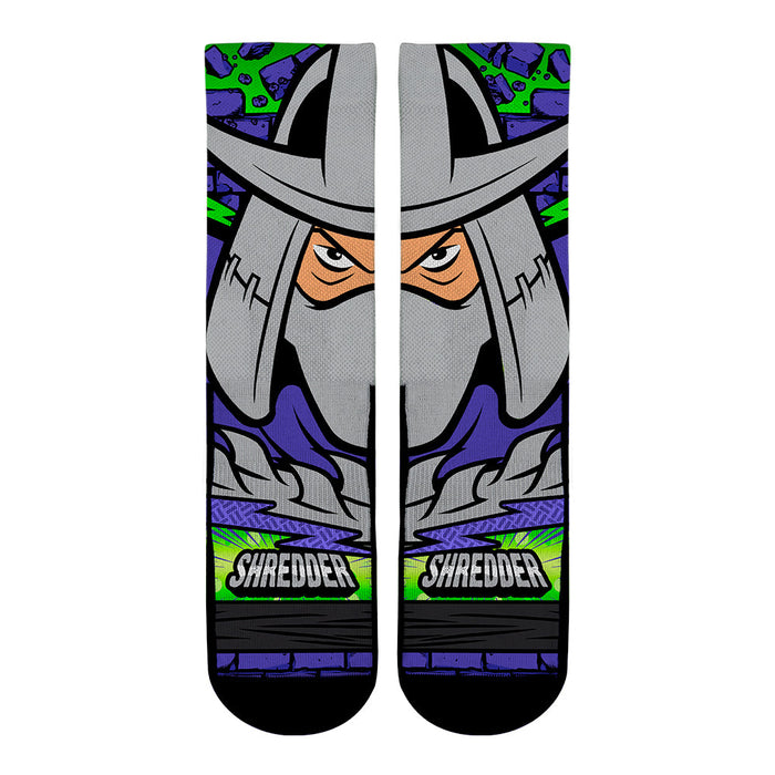 Teenage Mutant Ninja Turtles - Shredder - Split Face by Rock 'Em Socks