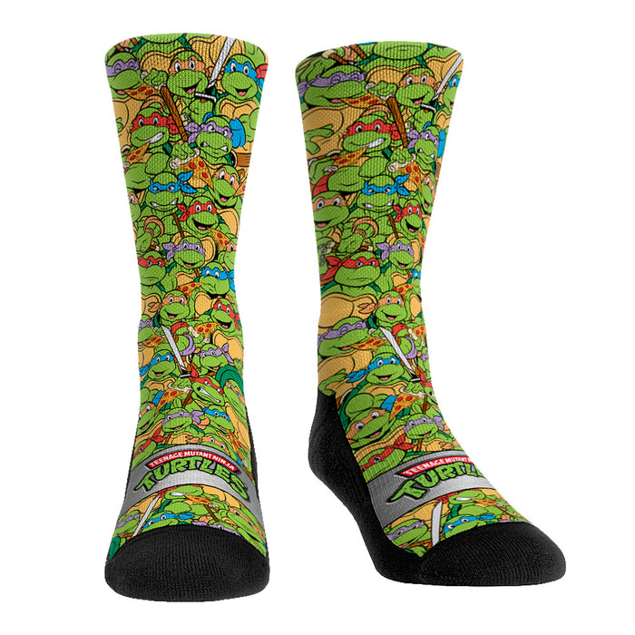 Teenage Mutant Ninja Turtles - Stacked Characters by Rock 'Em Socks