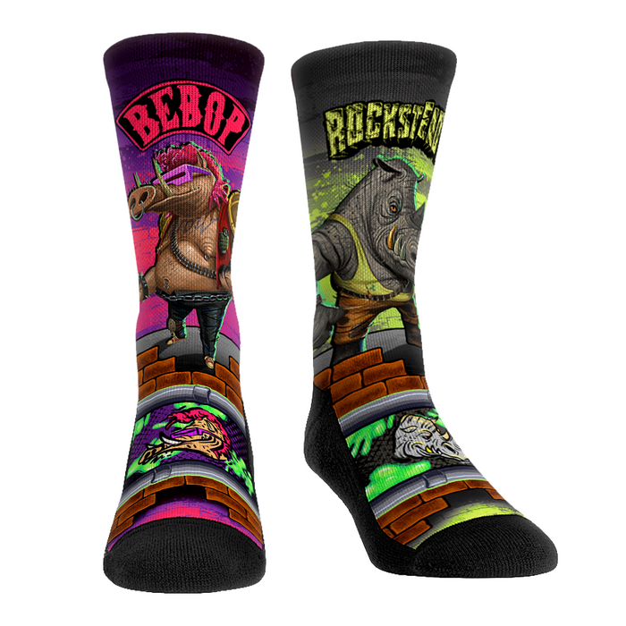 TMNT : Mutant Mayhem - Bebop & Rocksteady - Mutant Power by Rock 'Em Socks