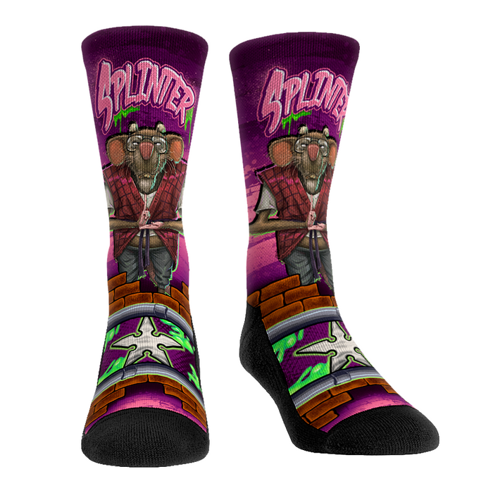 TMNT : Mutant Mayhem - Splinter - Ninja Power by Rock 'Em Socks