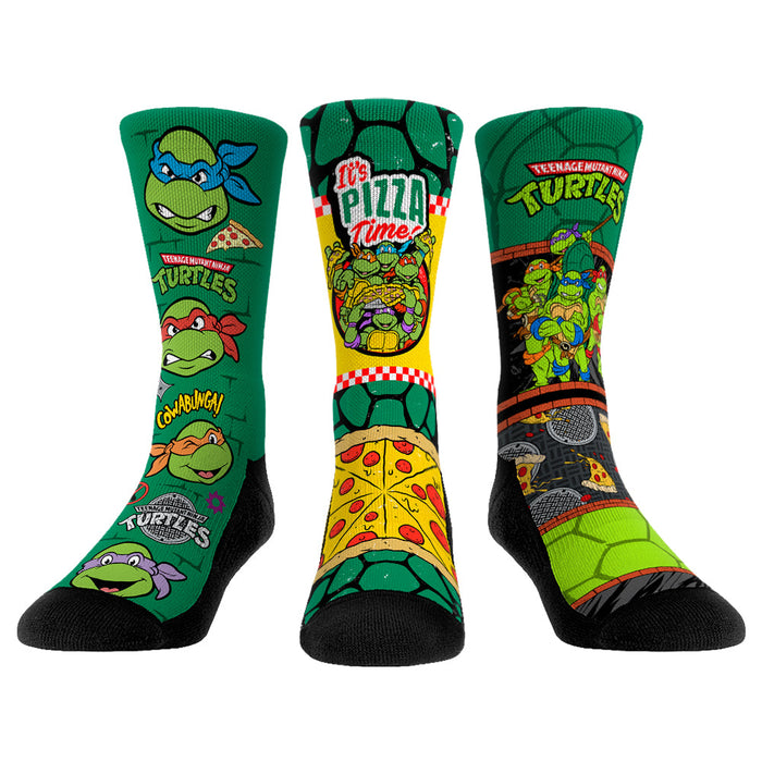 Teenage Mutant Ninja Turtles - 3-Pack by Rock 'Em Socks