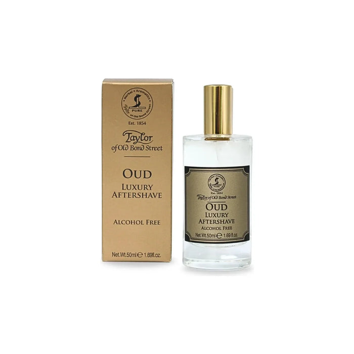 Taylor Of Old Bond Oud Alcohol Free Luxury Aftershave 50ml by Pasteur Pharmacy