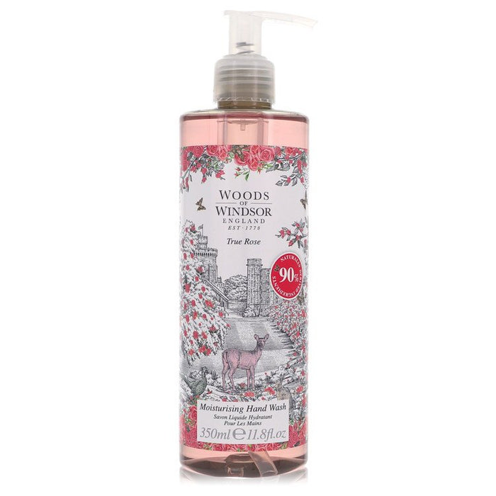 True Rose by Woods of Windsor Hand Wash 11.8 oz for Women by Avera Group