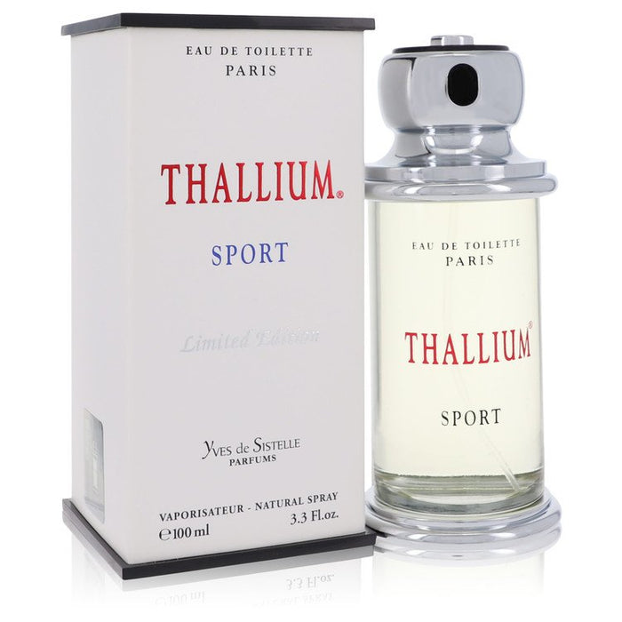 Thallium Sport by Parfums Jacques Evard Eau De Toilette Spray (Limited Edition) 3.4 oz for Men by Avera Group