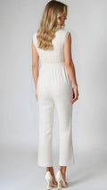 Tahari Asl Lace Wide-Leg Jumpsuit by Vanessa Jane