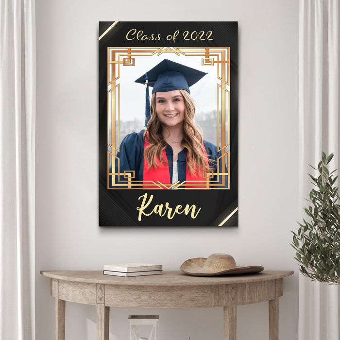 Graduation Gift Portrait Sign II by Tailored Canvases