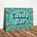 Love Is Sweet Take A Treat Candy Bar Sign III by Tailored Canvases