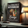 Bourbon Lounge Sign by Tailored Canvases
