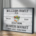Farmers Market Sign II by Tailored Canvases