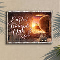 Easter Triumph Of Life Sign by Tailored Canvases