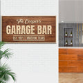 Rustic Garage Bar Wood Sign by Tailored Canvases