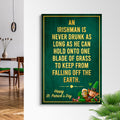 An Irishman Is Never Drunk Sign by Tailored Canvases