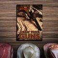 Draw Your Guns Western Sayings For Signs by Tailored Canvases