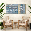 It's Always 5 O'Clock On The Patio Sign II by Tailored Canvases