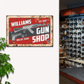 Gun Shop Sign II by Tailored Canvases