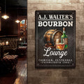 Bourbon Lounge Sign by Tailored Canvases