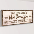 Have A Cup Of Holiday Cheer Hot Cocoa Bar Sign by Tailored Canvases