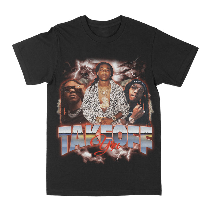 Take Off Lightning Graphic Tee by Obsessed with graphic tees